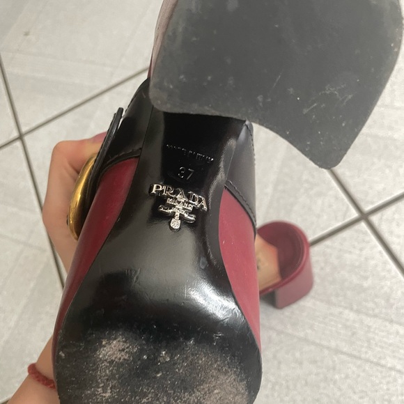 Prada thick wedge heels - Picture 2 of 5